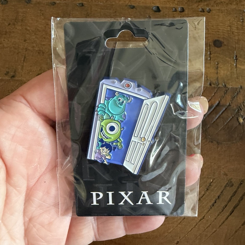 Disney Pixar Monsters Inc Boo Mike Sully Door Limited Edition Pin SalesOne